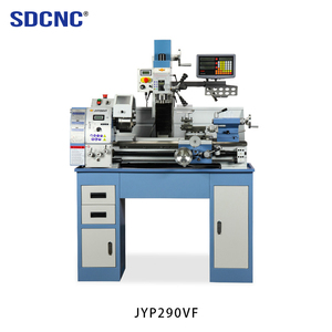Mini jy290vf ngang máy tính để bàn Máy tiện sử dụng nhà Micro cụ kim loại máy công cụ công nghiệp cấp công cụ giảng dạy sản xuất - Product Image 2