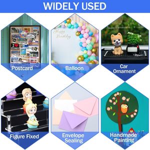Double Sided Sticky Dots Removable Sticky Dot Clear Sticky Tack <strong>for</strong> Wall <strong>Pictures</strong> <strong>Hanging</strong> No Trace Strong Adhesive Sticky - Product Image 6