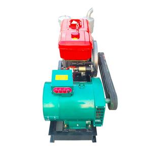 מוצר חדש 10KW 12KW 15kw 20KW 24KW 50hz 380V אחת צילינדר דיזל גנרטור - Product Image 3