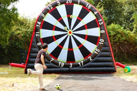 Jeu de fléchettes de football gonflable pour aire de jeux intérieure, événements sportifs et locations pour fêtes