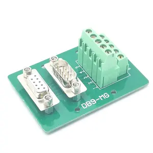 DB9-MG21 maschio femmina Header Breakout Board Module morsettiera PLC relè adattatore connettore del cavo elettrico