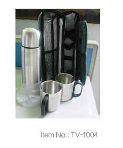 Juego de Tazas Portátiles para Exteriores, de Gran Capacidad, Ecológicas, a Prueba de Fugas, con Aislamiento al Vacío, de Acero Inoxidable 304, en Forma de Bala, Simple, 6-12 Unidades - Product Image 1