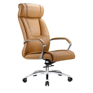 Chaise de bureau en cuir moderne et confortable 36019-6004C/B/A - Product Image 6