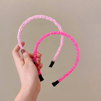 Offres Spéciales paillettes Bing cheveux cerceau cristal strass paillettes bandeau femmes cheveux accessoires