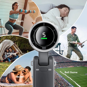 Mini ventilateur turbo portatif rechargeable par USB, jusqu'à 10 heures d'autonomie - Product Image 4