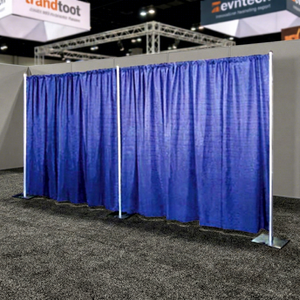 RK Detachable Quick Install Pipe Drape Stand Indoor Weddings Backdrop - Product Image 1