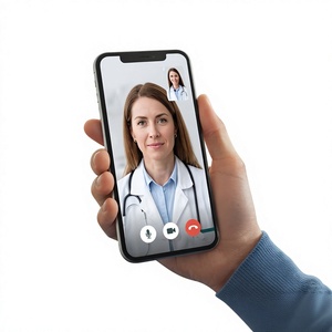 Aplicación Móvil de Consulta Médica para Citas en Línea, Videollamadas, Recetas y Cuidado del Paciente - Product Image 1