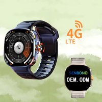 Reloj Inteligente SNEBONO de 2.16 Pulgadas, 4G, Android M99, Ranura para Tarjeta SIM, Batería de 1100 mAh, Monitor de Frecuencia Cardíaca, NFC, Linterna, GPS, IP67, Android