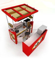 Vente chaude pizza kiosque boulangerie stand collation boisson kiosque hot dog chariot nourriture stand vente