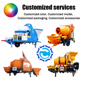 Dizel ve elektrikli <span class=keywords><strong>beton</strong></span> pompalama ve mikser makinesi 65KW güç pompalama <span class=keywords><strong>beton</strong></span> mikser makineleri şantiyeler için pompa ile - Product Image 6