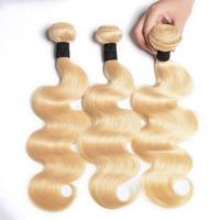 613 Bundles de Cheveux Humains Brésiliens Vierges Non Traités 100% Alignés sur les Cuticules, Grade 12A, Double Trame Faite à la Machine