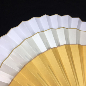 Xinrunjin 10 pouces ventilateur pliant en soie vierge pour calligraphie peinture ventilateur en soie unie Style ancien cadeau calligraphie personnalisable - Product Image 4