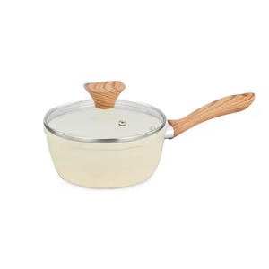 Màu Đen Hữu Ích Lẩu Nhôm Cách Điện Granite Soong Kho Men Nấu Ăn Chậu <span class=keywords><strong>Set</strong></span> Với 1 Chảo Bộ Đồ Nấu Nướng Bộ - Product Image 3