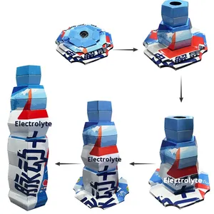 Quảng cáo thương hiệu hiện đại pop-up hiển thị đạo cụ hiển thị giấy sóng tiếp thị hiển thị - Product Image 4