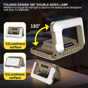 Y07 1000 lumens LED Camping lanterne IP65 étanche Dimmable extérieur Portable support lumière pour voiture réparation atelier Inspection - Product Image 2