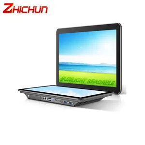 15 Inch Square Lcd Industrial Pc Computer Embedded Touch Screen Monitor Outdoor All In 1 Pc For Electric Car Charging Station