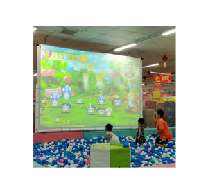 Juegos interactivos de pared para niños mágicos Proyector de pared Video interactivo 3D Proyección de bolas Juegos de pared de tiro - Product Image 3