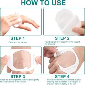 ฟิล์ม PU แบบใช้แล้วทิ้งขนาด6ซม. x 7ซม. แต่งแผลทางการแพทย์กันน้ำแต่งแผลใส - Product Image 3