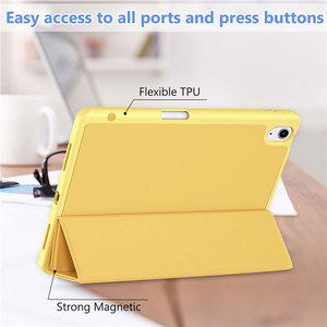 Custodia Folio Tri-fold in TPU con Funzione Auto Wake/Sleep e Slot per Penna per <span class=keywords><strong>iPad</strong></span> Air 4/5, Air 11" e Pro 11" - Personalizzazione Logo - Vendita all'Ingrosso - Product Image 2