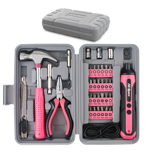 Boîte à outils de réparation Pink Lady, tournevis électrique 3,6 V, moteur à balais lithium-ion, 2700 tr/min, design ergonomique pour les réparations DIY - Product Image 1