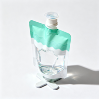 Pochettes à bec verseur pour gel cosmétique, rechargeables, 50/250/500 ml, petit format de voyage