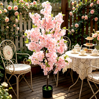 Nouveautés : Arrangements floraux de mariage, faux arbre à fleurs de cerisier, fleurs artificielles, décorations pour bars et maisons, cadeau pour la Saint-Valentin