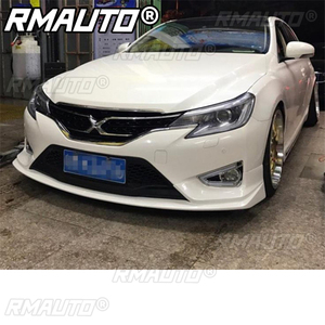 For Toyota MARK X REIZ 2014-2016 <b>Car</b> Front Bumper Splitter Lip <b>Diffuser</b> Spoiler Bumper Guard MODELLISTA Body Kit <b>Car</b> Accessories - Product Image 6