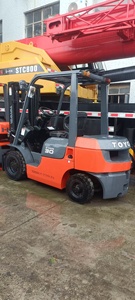 Used Japan for FD30 3 Ton Diesel <b>Forklift</b> Original for Engine <b>Manual</b> Transmission Hydraulic Side Shifter Solid Tire 1 Year - Product Image 4
