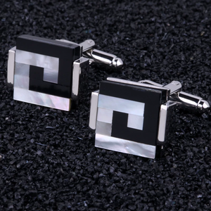 Boutons de manchette en acier inoxydable personnalisés en gros pour chemises d'hommes - Cadeaux de fiançailles, de mariage et d'anniversaire - Product Image 3