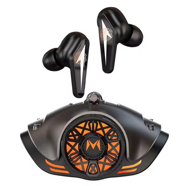 2024 New alien Invasion TWS In-Ear Wireless Headphone Blue Tooth Adjustable RGB Touch Game Earbuds ENC Noise Reduction Earphones
