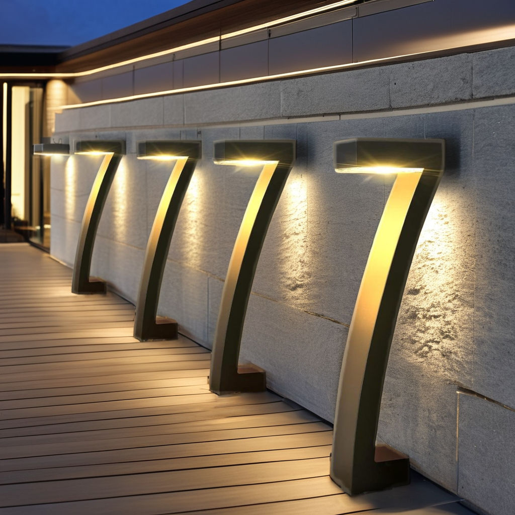 IP65 Waterproof LED Pillar Solar Pathway Lights Warm White Outdoor Garden Stake Lawn Lights DC Solar Panel for Patio Landscape