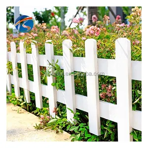 low price wholesale outdoor white cheap anti-corrosive pvc privacy multiple sizes garden fence panels for choose