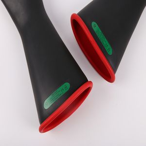 Guanti Isolanti Elettrici in Lattice di Gomma di Alta Qualità Classe 3 Alta Tensione 30 KV - Product Image 6