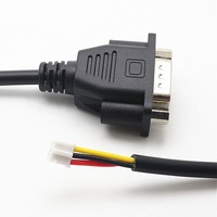 Conector macho DB9 a XH2.54-3P, línea terminal, RS232/485, conexión a 235, cable serial de tres núcleos, 3x0,3 bold
