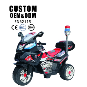 Heißer Verkauf Kinder Offroad-Rennwagen Aufsitz-Autos Motorräder Baby-Fahrrad Elektrisches Motorrad Spielzeug Dreiräder Polizei Musik Lichter <span class=keywords><strong>3</strong></span> Räder - Product Image 5