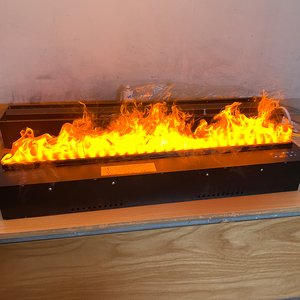 Chimenea Eléctrica de Vapor de Agua SHIMI sin Chimenea, 3D, 110-220V, Chimenea Eléctrica Integrada para el Hogar, Simulación de Fuego Decorativa - Product Image 1