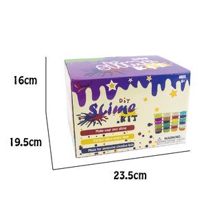 Chất Lượng Tốt Tùy Chỉnh Pha Lê Slime <span class=keywords><strong>Putty</strong></span> Fluffy Điên Slime Đầy Màu Sắc Làm Quà Tặng Màu Sắc Cô Gái Không Độc Hại Đầy Màu Sắc Slime Kit - Product Image 3