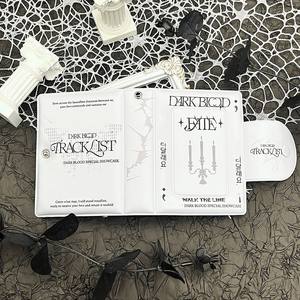 KPOP Jungwon Sunghoon DARK BLOOD Álbum Carpeta <span class=keywords><strong>de</strong></span> tarjetas Jake Heeseung FATE Photocard Collect Holder Ins Style Card Books Fans Gift - Product Image 2