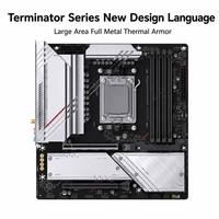 MAXSUN TERMINATOR B850M PRO WIFI Motherboard AM5 Socket 12+2+1 Phase Dr.Mos Power WiFi 6E MATX DDR5 PCIe 5.0 PC Desktop