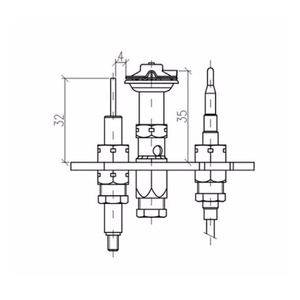 Rakitan Elektroda Pembakar Pilot 36 inci - Product Image 3