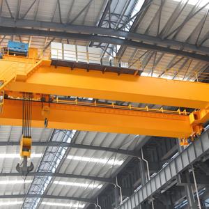 Grúa puente de doble viga tipo QD eléctrica para Taller de 300 toneladas, motor hidráulico de 20m, bomba PLC, piezas móviles de engranajes, otras grúas Motor - Product Image 4
