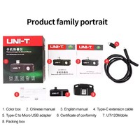 Caméra thermique mobile USB UNI-T UTi120Mobile 120x90 pixels, thermomètre numérique de Guangdong pour la réparation