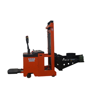 1000kg Semiautomático Rollo de papel Abrazadera Carretilla elevadora Rollo eléctrico Turner Roll Lifter - Product Image 3