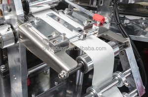 Máquina troqueladora e impresión de vasos de papel Maquinaria automática de procesamiento de papel Máquina troqueladora de ventilador de vasos de papel - Product Image 4