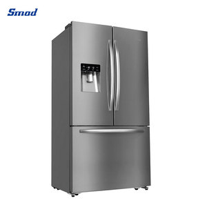 Réfrigérateur encastrable Smad à porte française en acier inoxydable avec distributeur intégré et compresseur - Product Image 5