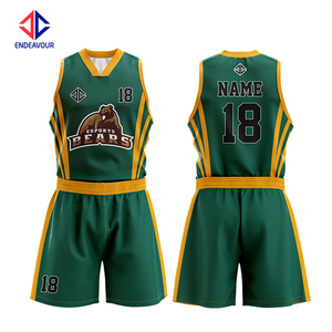 Sublimation custom basketball jerseys sweat-absorbent quick dry スポーツ - Product Image 2
