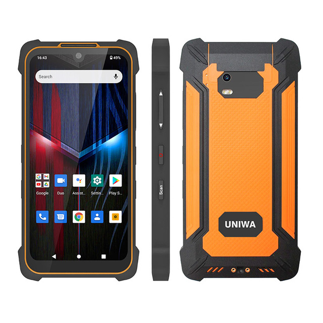 IP68 Waterproof Rugged Phone Unlock Handheld Android 1D/2D Barcode Mobile Octa Core 5.50 Inch Cell Phone Scanners PDAs 2