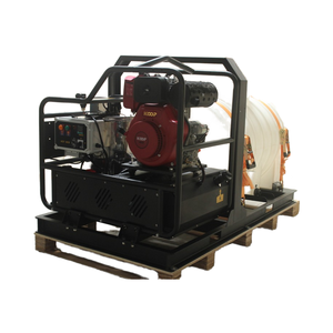 Nettoyeur haute pression de Type fixe 500L <span class=keywords><strong>réservoir</strong></span> d'eau 15Lpm 250bar moteur Diesel nouvel état efficace éliminant les taches d'huile <span class=keywords><strong>nettoyant</strong></span> - Product Image 4