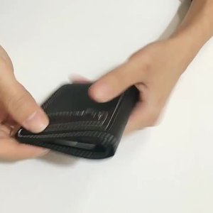 Nuovo <span class=keywords><strong>Portafoglio</strong></span> Mini Sottile da <span class=keywords><strong>Uomo</strong></span>, <span class=keywords><strong>Porta</strong></span> Carte, Portamonete, <span class=keywords><strong>Portafoglio</strong></span> Corto Verticale in Pelle PU - Product Image 2