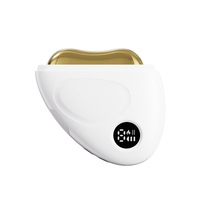 Nouvel Arrivage Planche de Gua Sha Électrique Intelligente USB Transfrontalière pour Massage Facial et Huile de Beauté avec Chauffage Intelligent et Vibration à Température Contrôlée